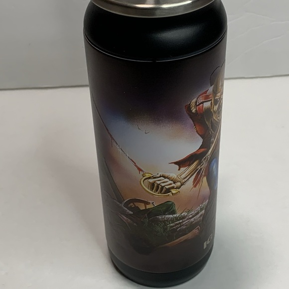 Iron Maiden Band 16 oz TumblerThe Trooper Stainless Steel Igloo Can New - Picture 10 of 12